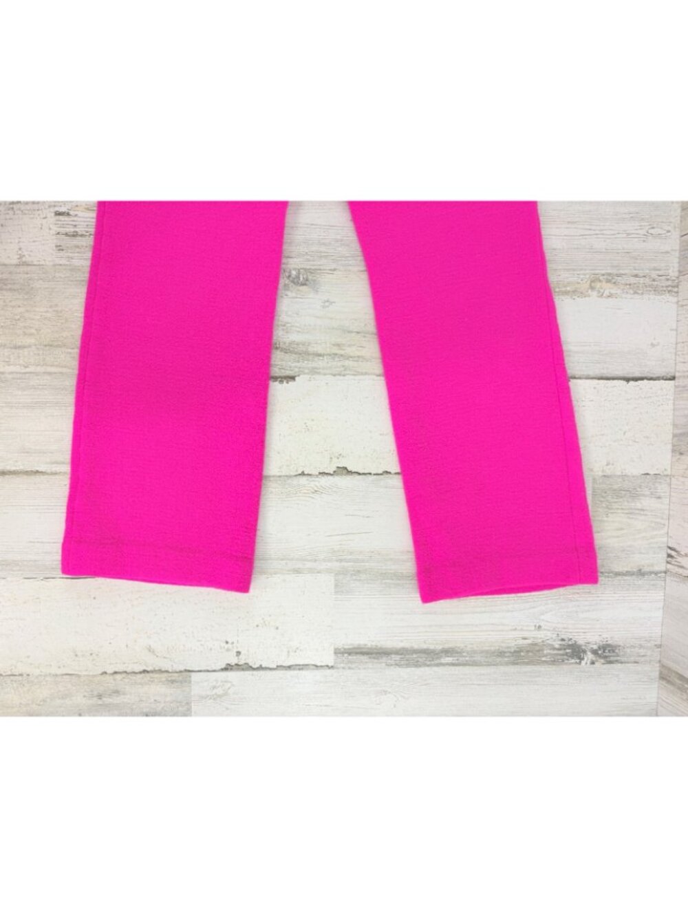 Ann Mashburn Sz S M Faye Flare Cropped Pants Womens Pink Wool - Picture 10 of 16